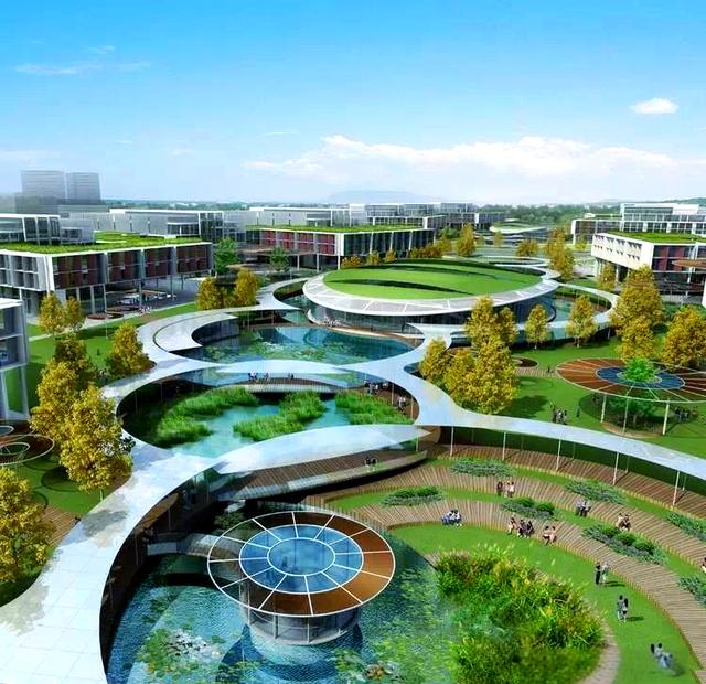 華為高科技園區:綠色創新的先行者